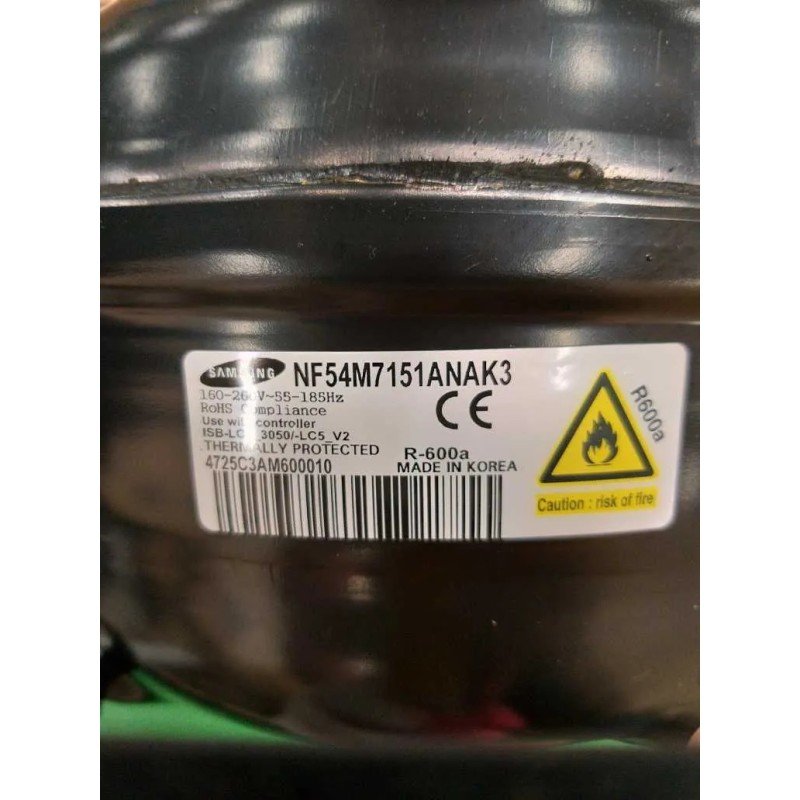 Peças de reposição Samsung CMP, COMP, REFRIGERADOR, R-600A RS68N8231S9EF
