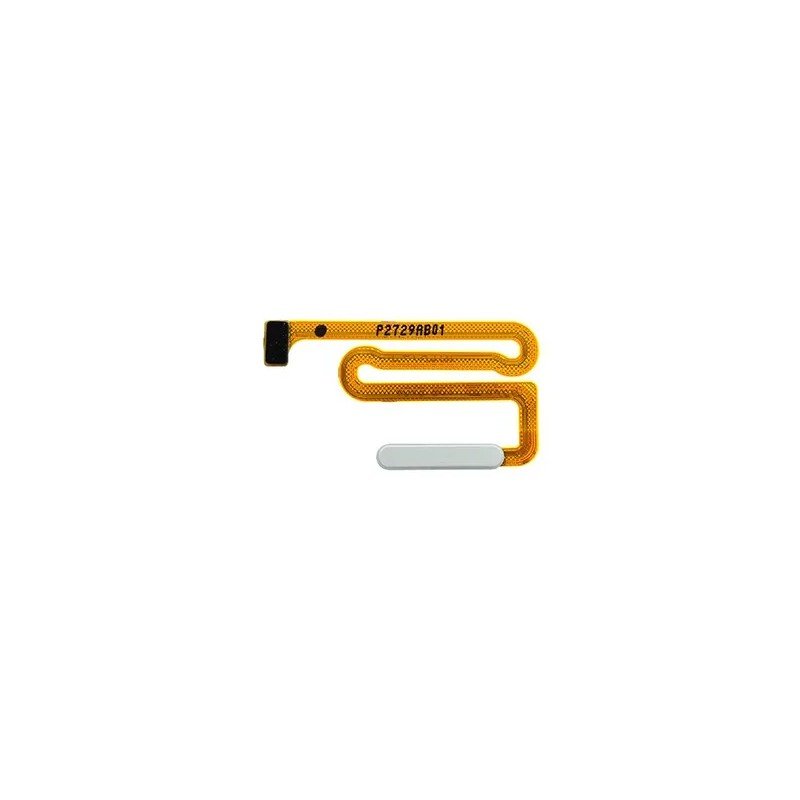 Botón Lector De Huella Samsung Galaxy A04s SM-A047F Blanco