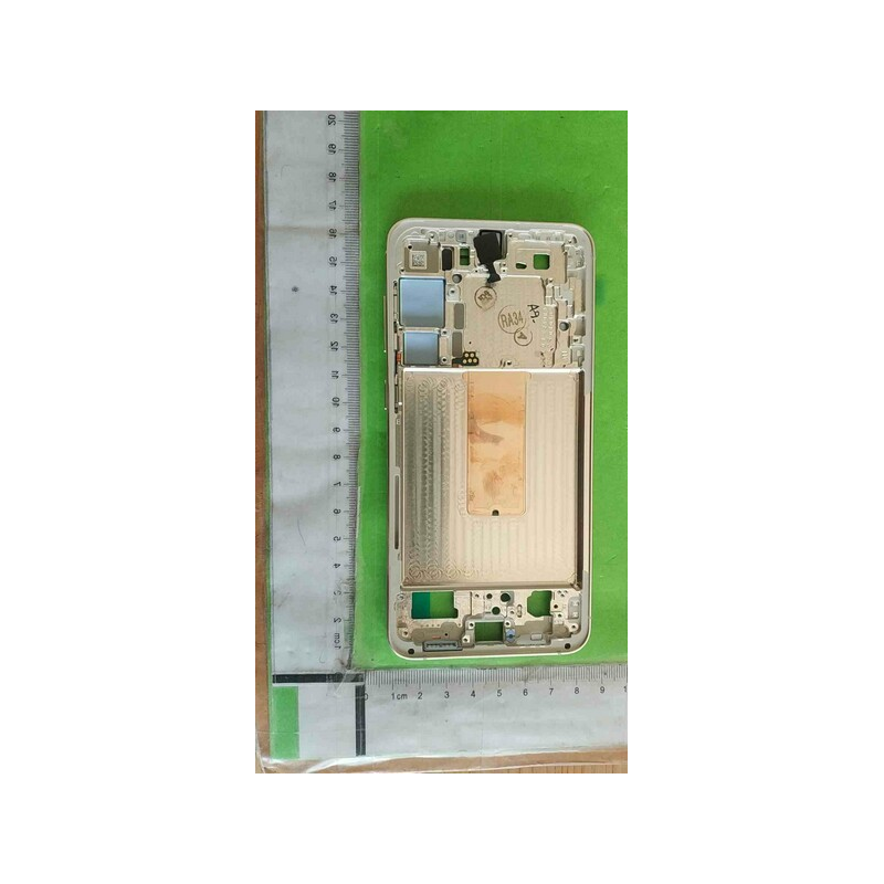 Marco Chasis Intermedio Samsung Galaxy S23 Plus SM-S916B Crema