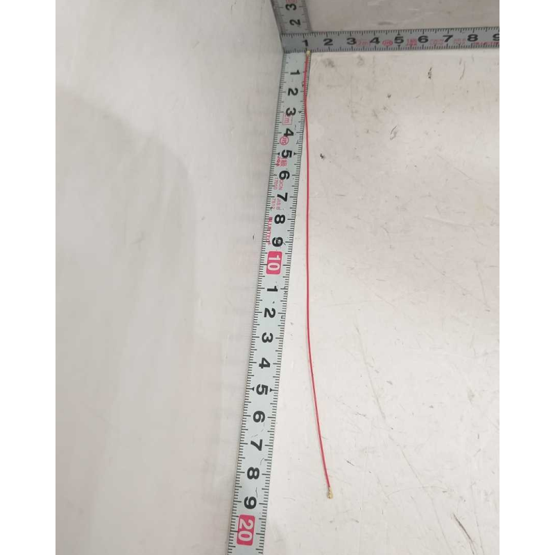 CÂBLE COAXIAL-X526B-186MM-ROUGE