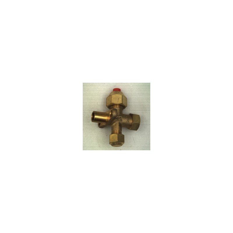 VALVOLA DI SERVIZIO-MANDRINO A/C-OTTONE-3/8-R-4