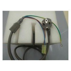 POWER CORD-AT H05VV-F 3X1-5MM2-GRY-EU3F-
