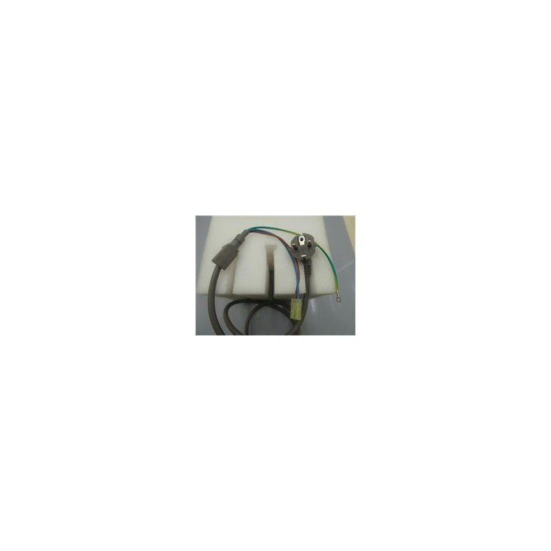 POWER CORD-AT H05VV-F 3X1-5MM2-GRY-EU3F-