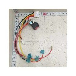 Peças de reposição para chicote elétrico Samsung 8P, interruptor de energia, carregador, B