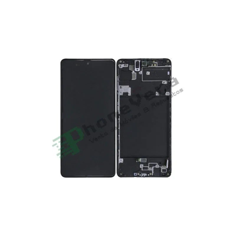 Ricambi Samsung Samsung Galaxy A71 SM-A715F Schermo Nero