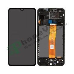 Peças de reposição Samsung Tela Samsung Galaxy A12 SM-A125F Preto
