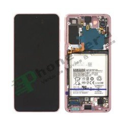 Samsung Galaxy S21 5G SM-G991F Pink Screen Replacement Parts