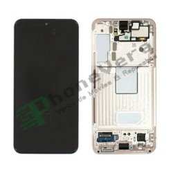 Peças de reposição Samsung Samsung Galaxy S22 5G SM-S901F Tela dourada