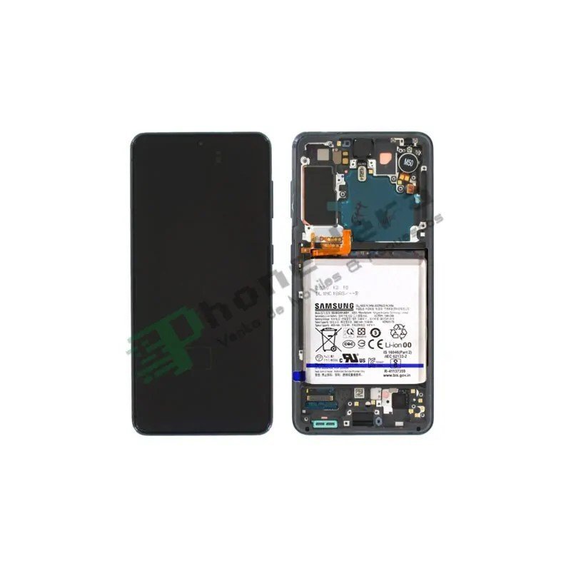 Peças de reposição Samsung Samsung Galaxy S21 5G SM-G991F Tela cinza