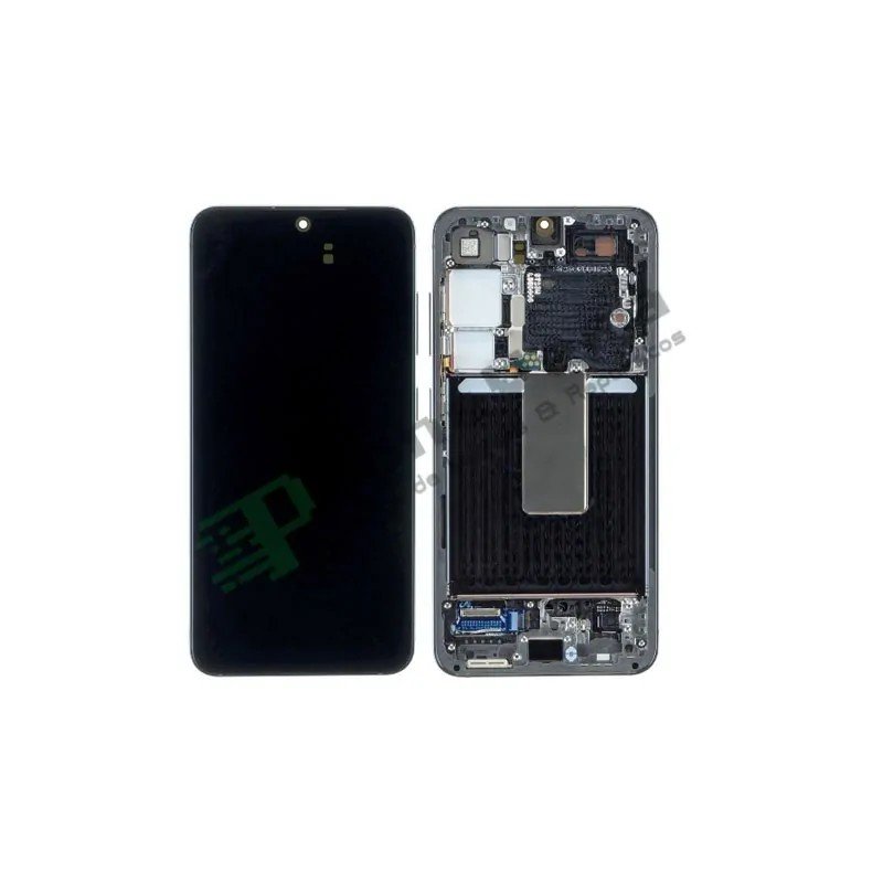 Peças de reposição Samsung Samsung Galaxy S23 5G SM-S911B Tela preta