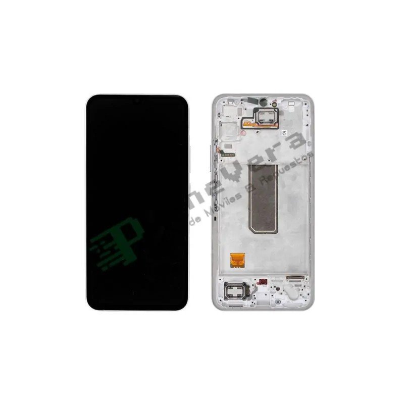 Samsung Spare Parts for the Samsung Galaxy A34 SM-A346B Silver Screen