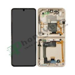 Peças de reposição para tela dourada Samsung Galaxy Z Flip 4 SM-F721B