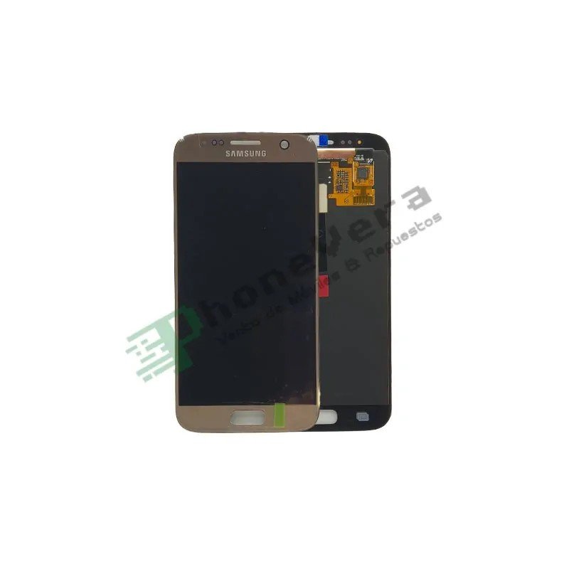 Ricambi Samsung per Samsung Galaxy S7 SM-G930F Schermo Oro